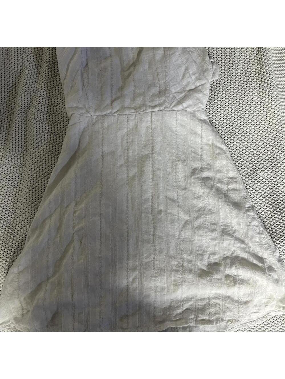 Sincerely white mini dress